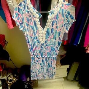 Lily Pulitzer romper. So adorable. Worn twice.